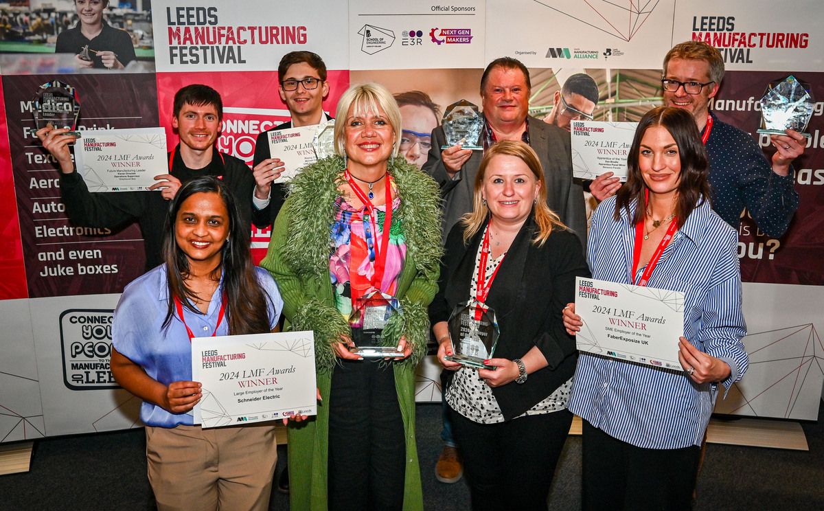 Winners announced as awards celebrate manufacturing’s brightest rising stars