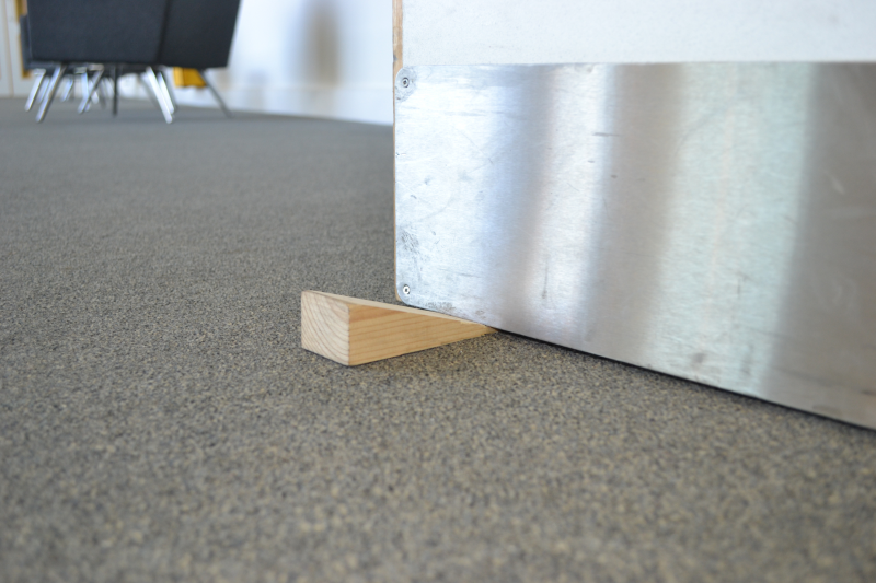 53 per cent of fire safety professionals have seen an increase in fire door wedging