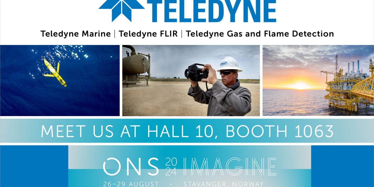 Teledyne to showcase a sea of solutions at ONS 2024