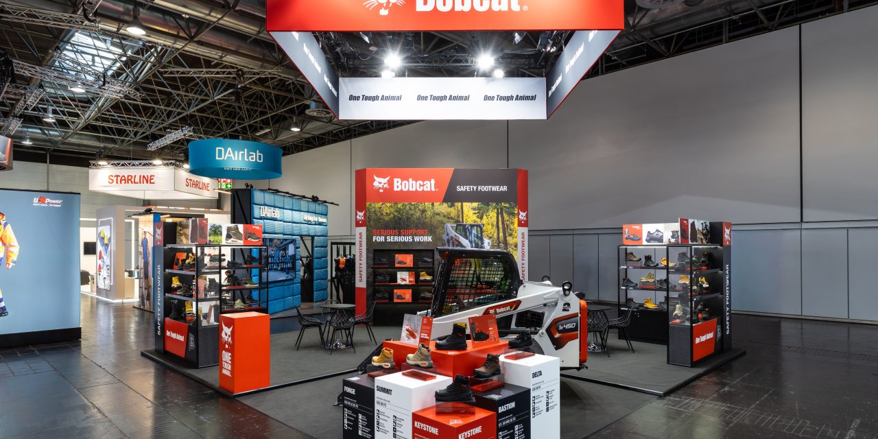 Overland Shoes celebrates successful global debut of Bobcat Safety Footwear at A+A 2025