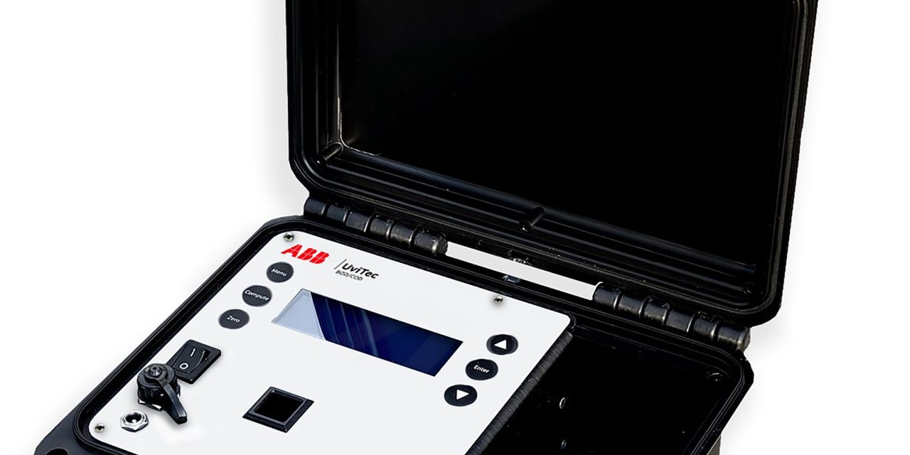 ABB introduces UviTecTM optical water analyzers for critical measurement in real time