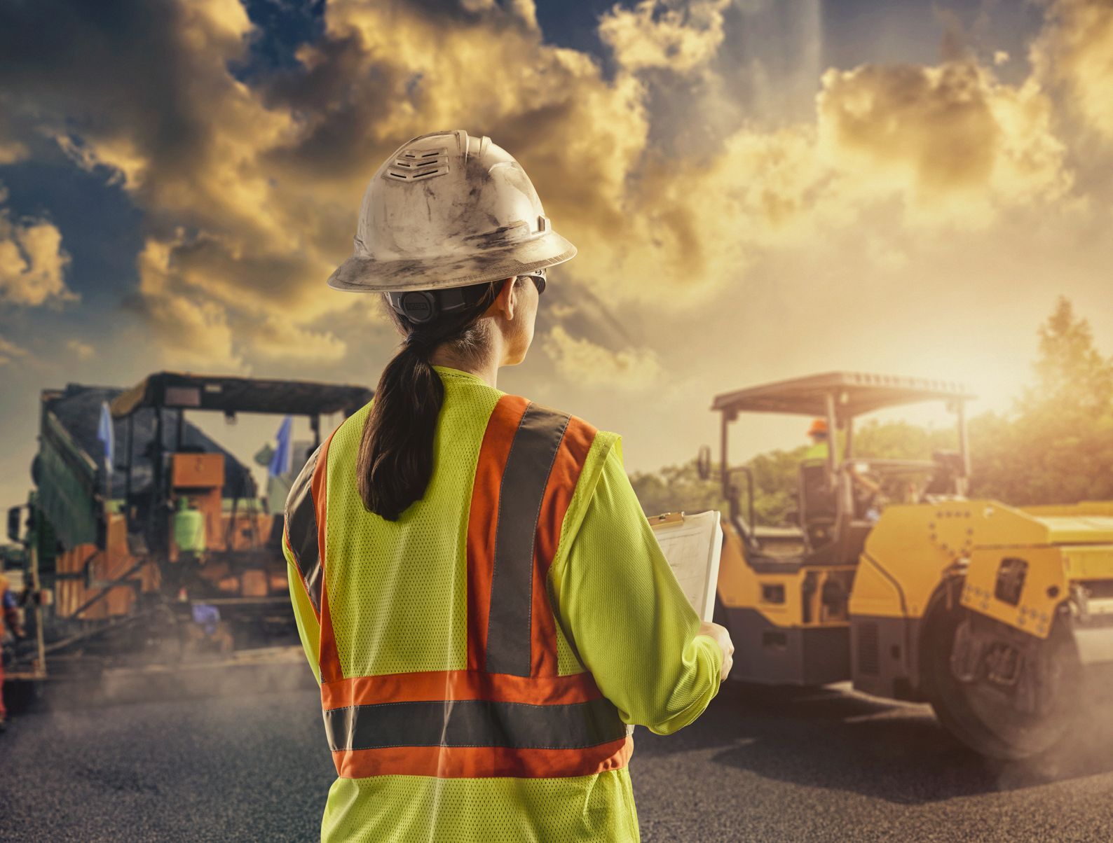 A day in the life of a construction helmet