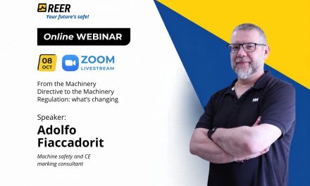 ReeR Online Webinar: From the Machinery Directive to Machinery Regulation: What is changing?