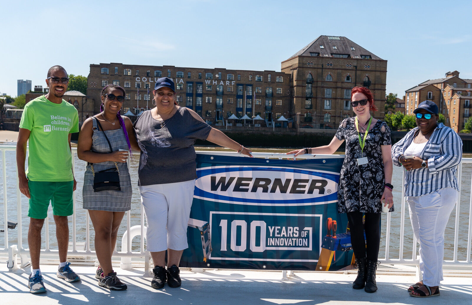 WernerCo donates charity Thames river cruise to Barnardo’s children