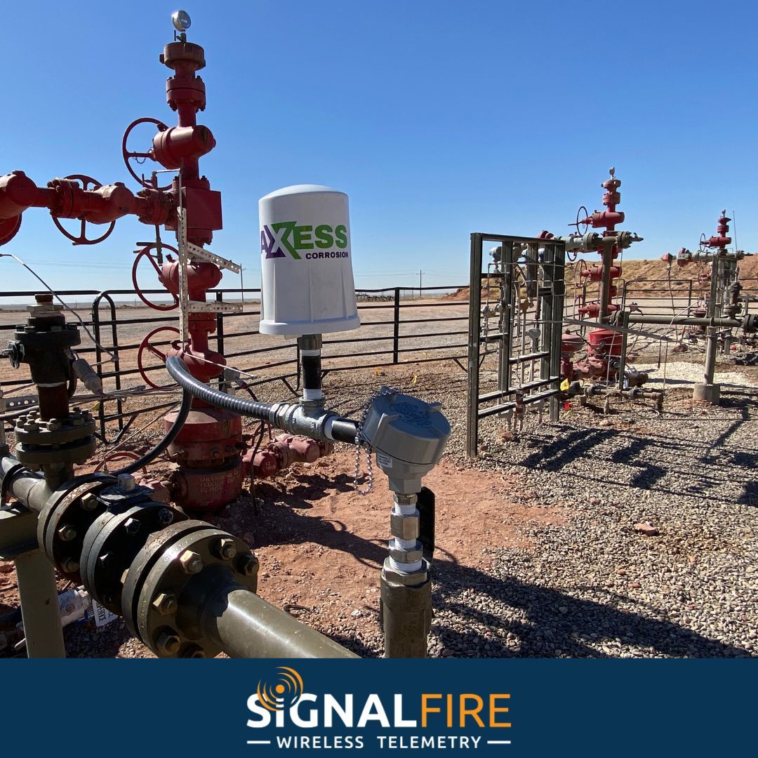 Axess-Corrosion partners with SignalFire Wireless Telemetry in developing pipeline integrity remote monitoring solution