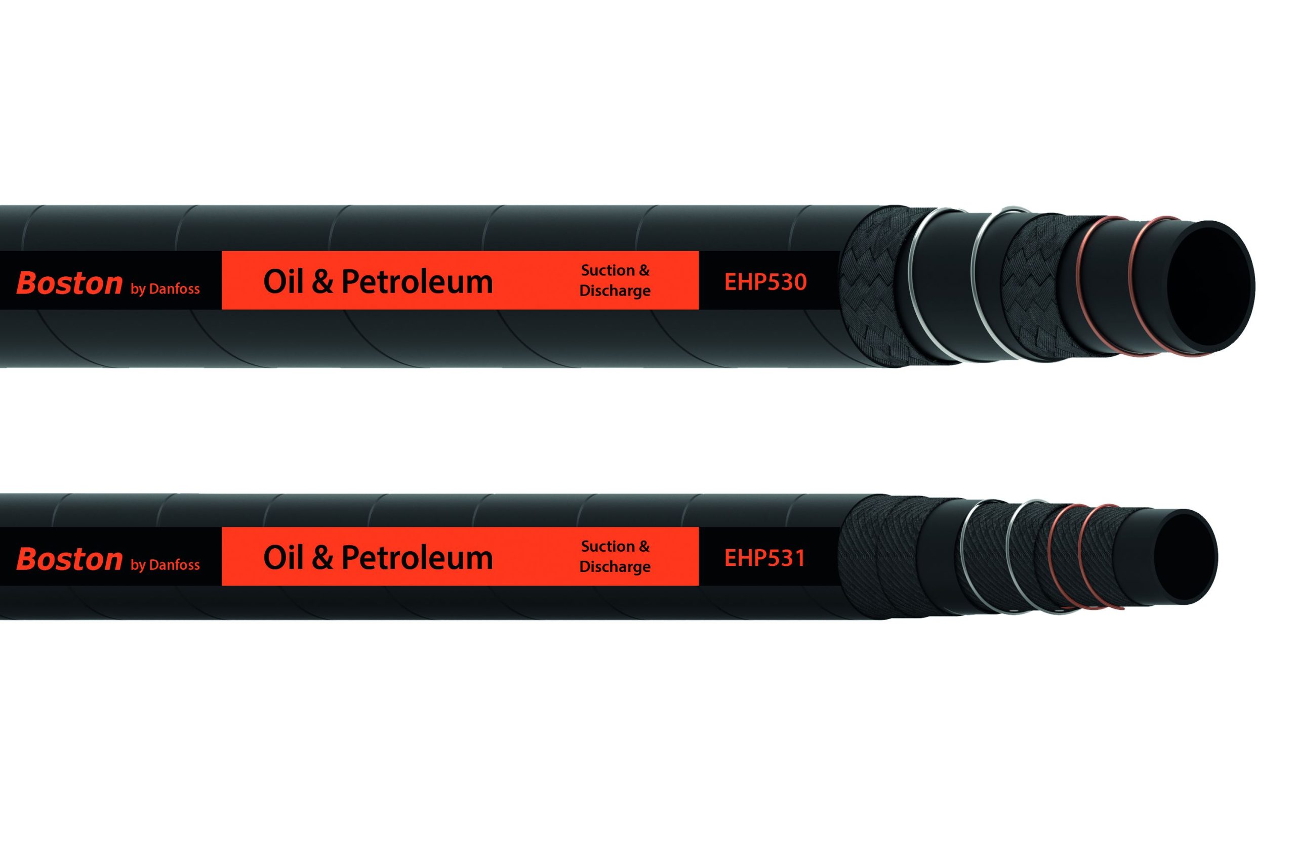 New Boston by Danfoss antistatic hoses enhance safety in oil and petroleum transfer operations