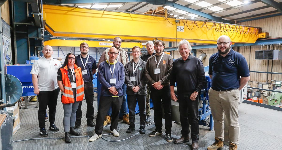 Young British Metal Recyclers Tour Bunting’s Customer Experience Centre
