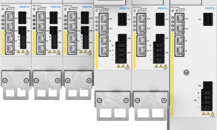 Festo’s new CMMT-AS-S3 servo drive combines motion control and extended safety features