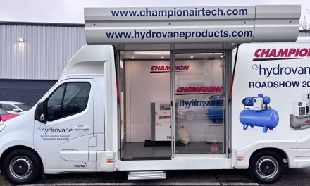 Champion gets the show on the road