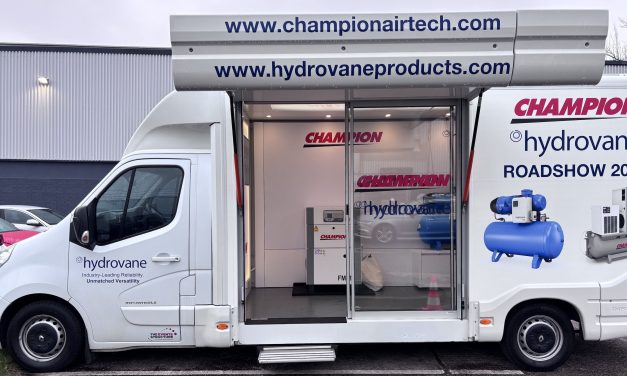 Champion gets the show on the road