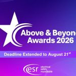 ESR Above and Beyond Awards 2026 deadline for entries extended
