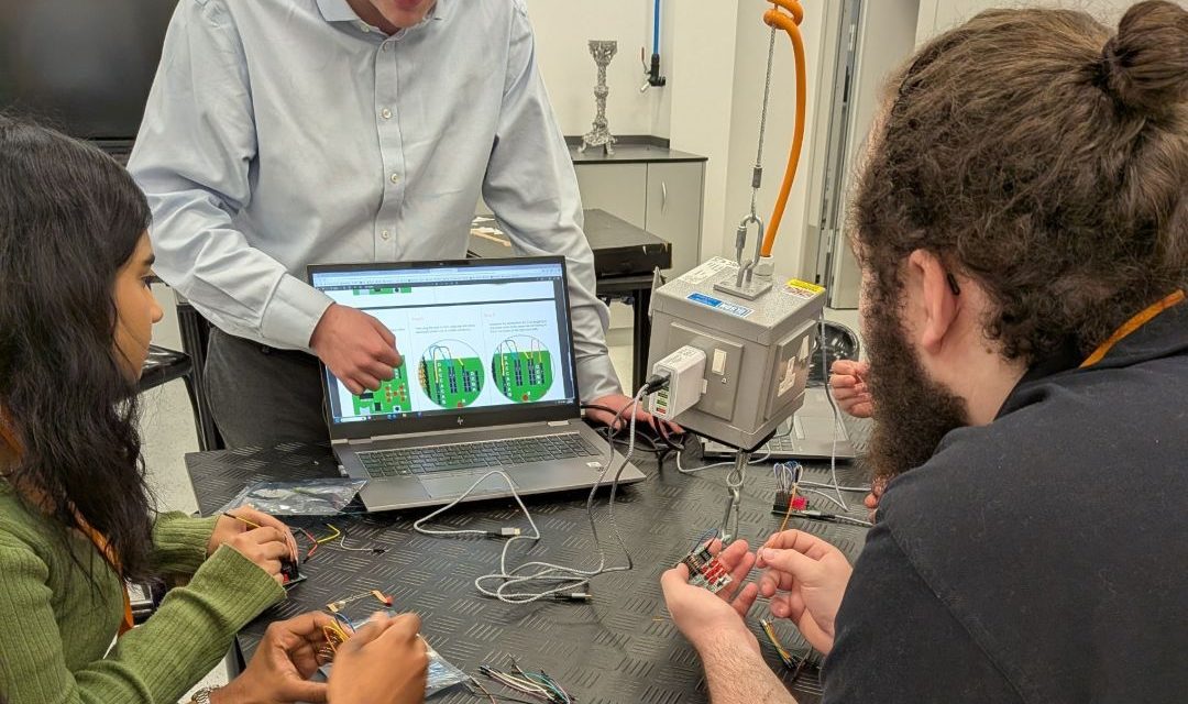“I’m a fifth-year electronics apprentice, and I design cutting-edge machines at Renishaw”