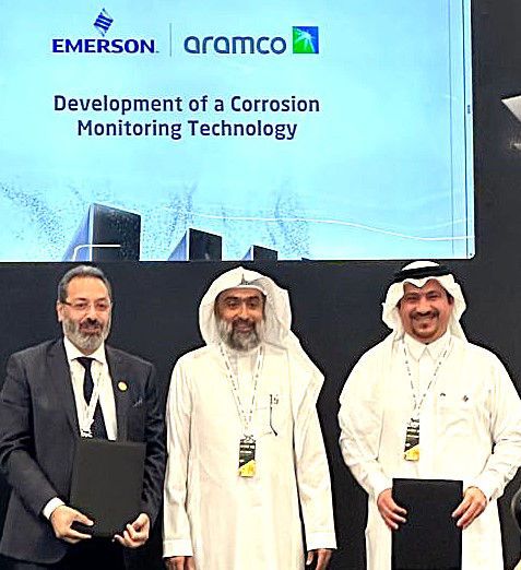 Aramco and Emerson collaborate on strategic corrosion R&D