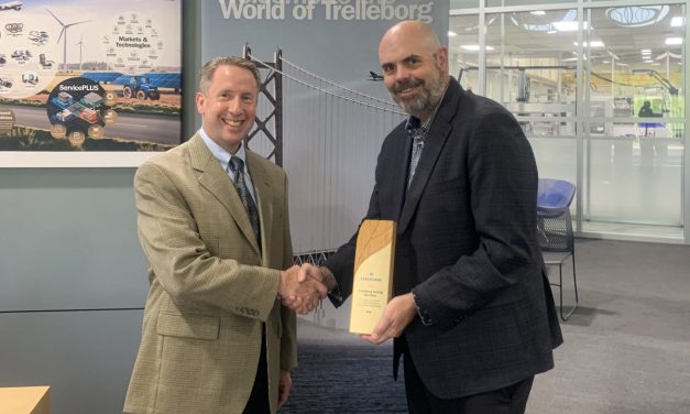 Trelleborg recognised for sustainability efforts by Emerson