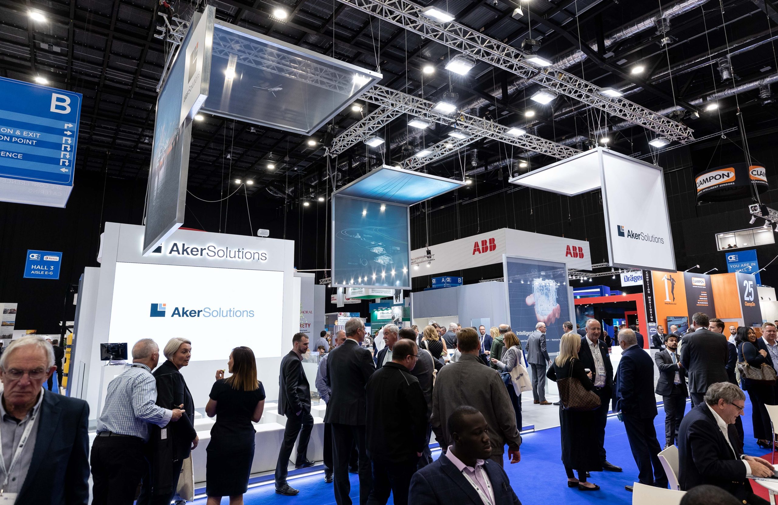 Exhibition space at SPE Offshore Europe 2023 nearly sold out