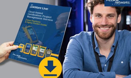 Fluke Networks launches new digital pocket guide for cloud-based network certification project management