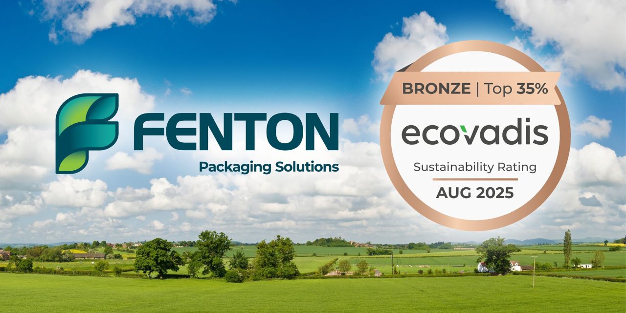 EcoVadis Bronze rating demonstrates Fenton Packaging Solutions’ commitment to sustainability