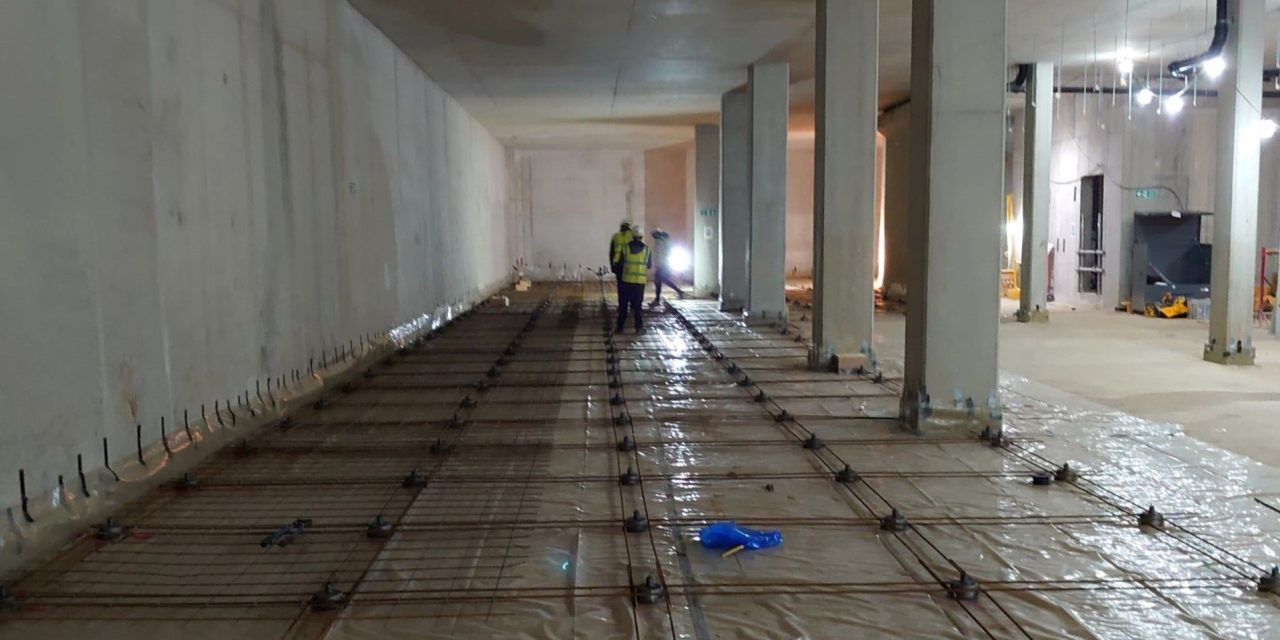 Controlling vibration with floating floors