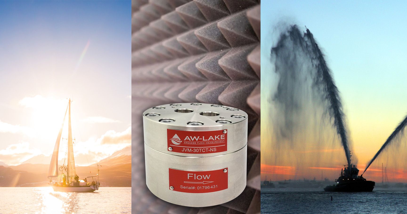 AW-Lake flow meters ensure accurate metering of chemicals to create foams dispensed in commercial, industrial, and marine applications