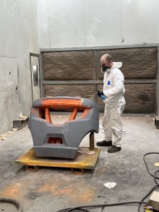 A journey from apprentice to fully qualified paint sprayer
