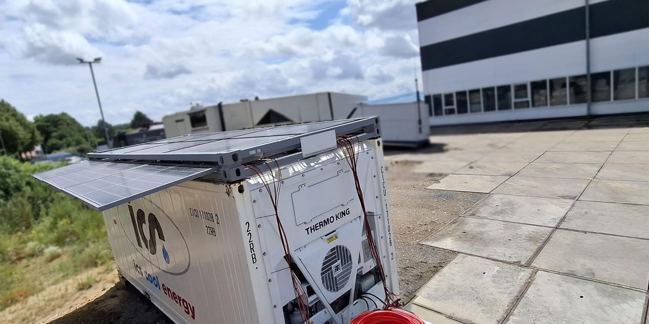 ICS Cool Energy runs 7-day trial for solar-powered refrigerated container, delivering 24/7 operation at -18°C setpoint