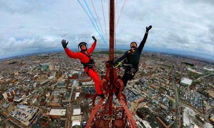 Arco captures stunning Red Arrows imagery atop Blackpool Tower