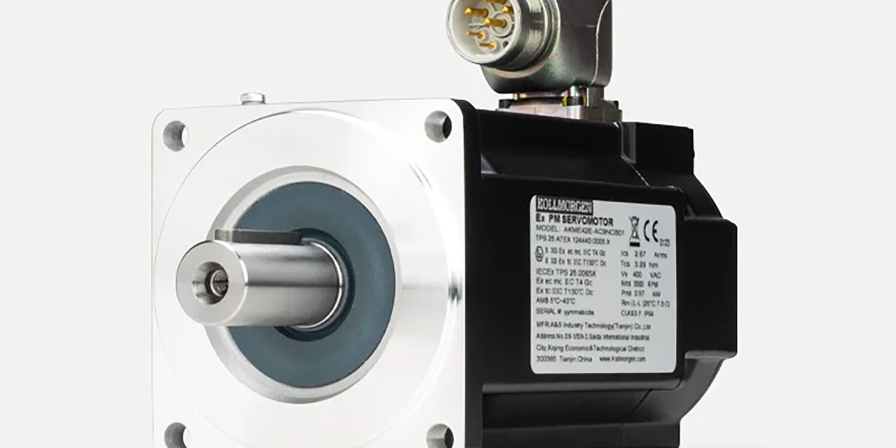 Kollmorgen launches servo motors for ATEX and IECEx Zone 2/22 hazardous locations