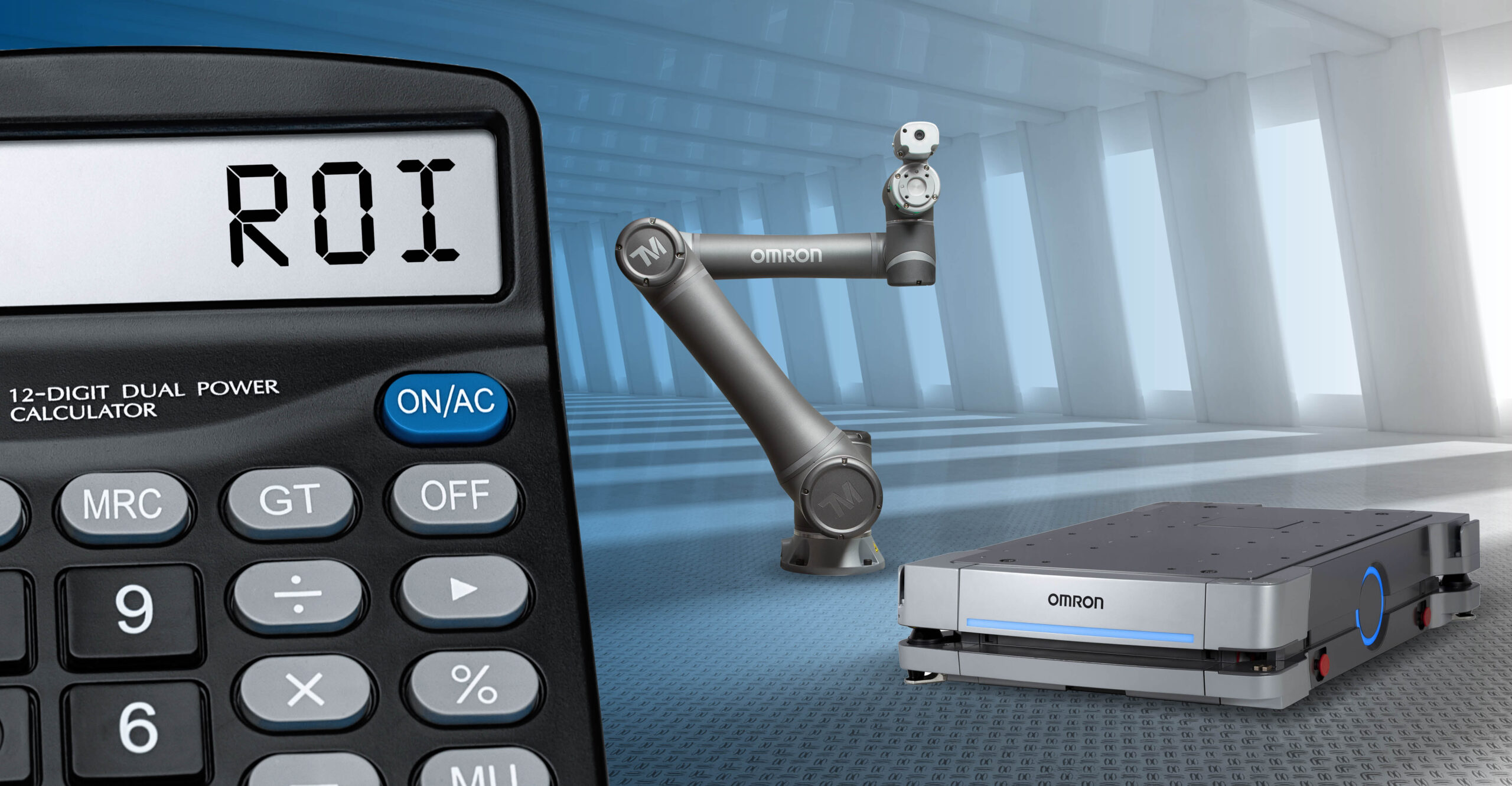 OMRON launches ROI calculator for mobile and collaborative robots