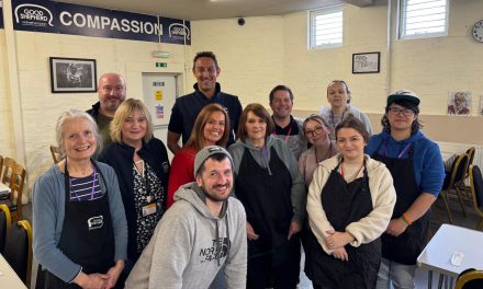 In-Comm Training serves up £25,000 boost to the Good Shepherd Wolverhampton