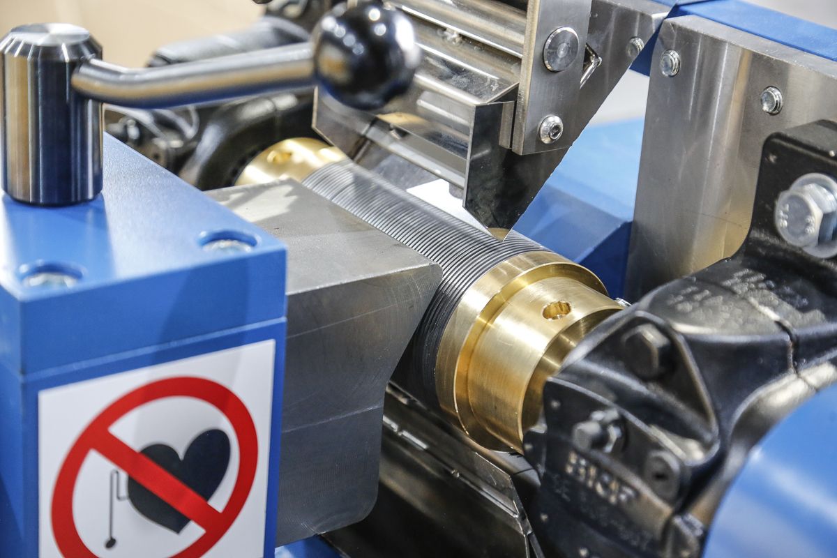 Laboratory High-Intensity Magnetic Separator for Battery Recycling Research