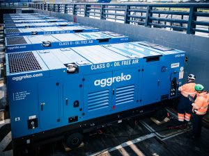 offshore wind farm compressor