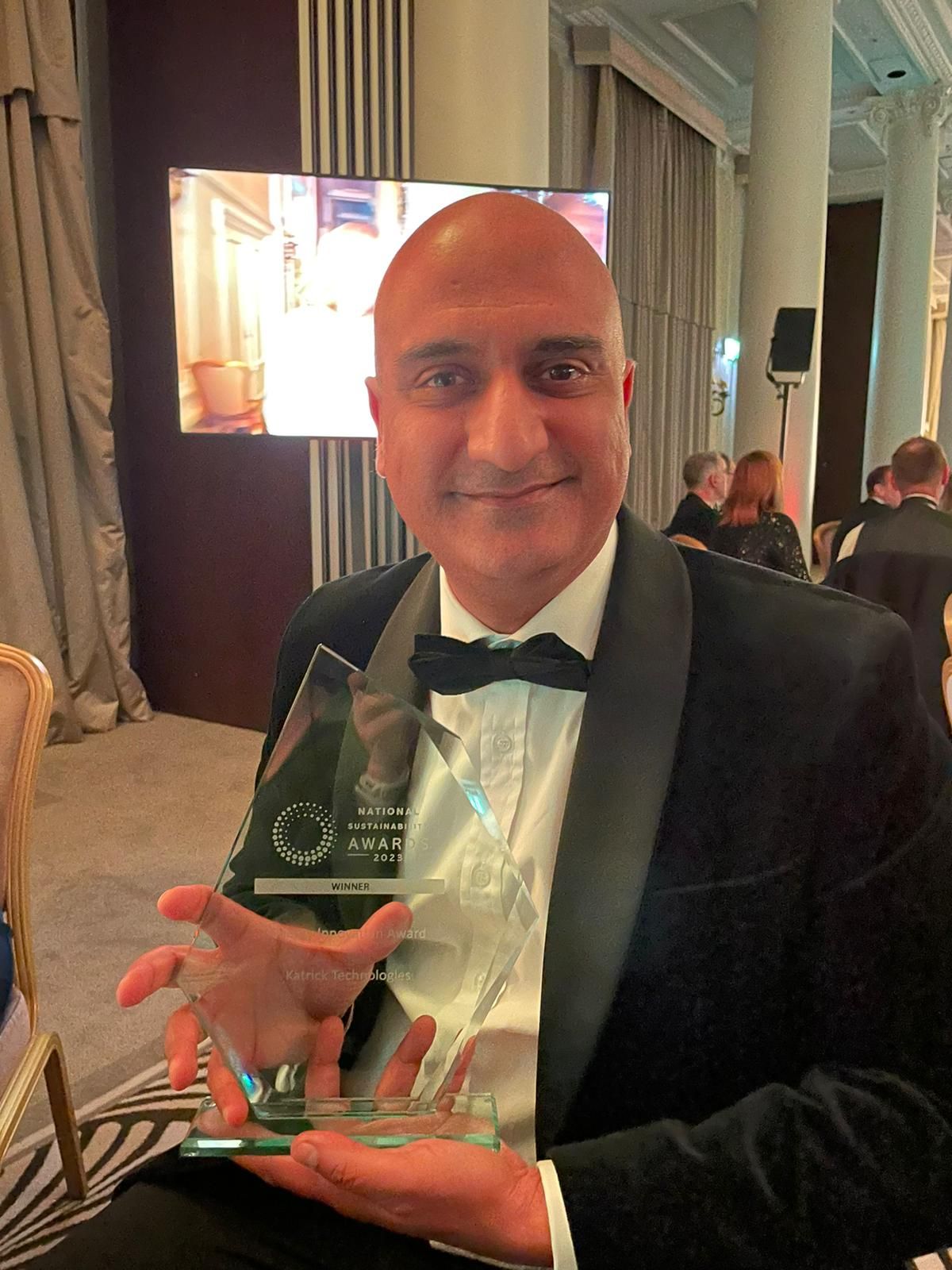 Katrick Technologies wins Energy Innovation Award at National Sustainability Awards 2023
