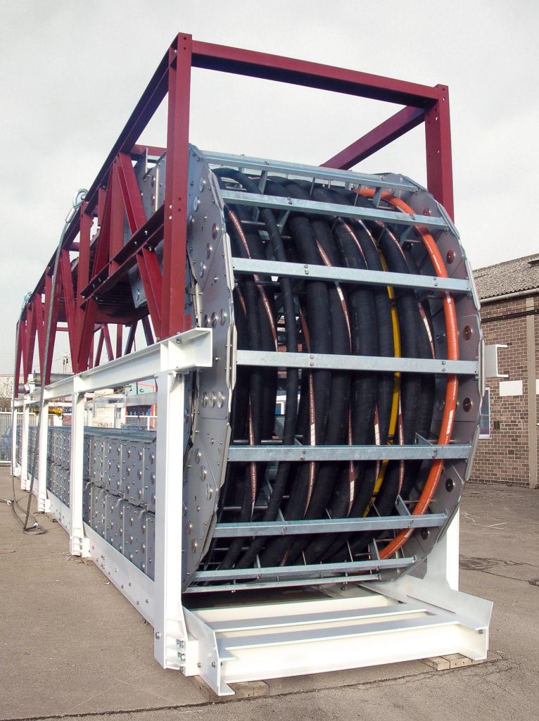 Offshore cable carriers: engineering expertise for maximum safety in extreme conditions