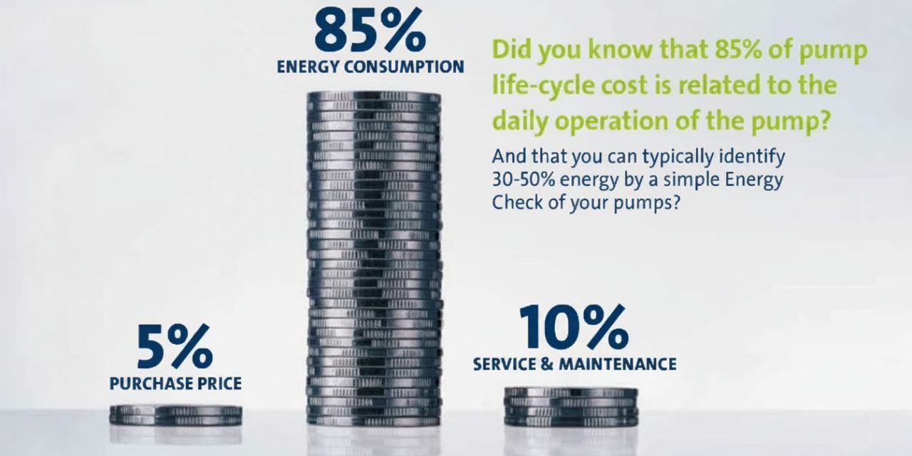 Why lifecycle thinking is key to energy-efficient pumping systems