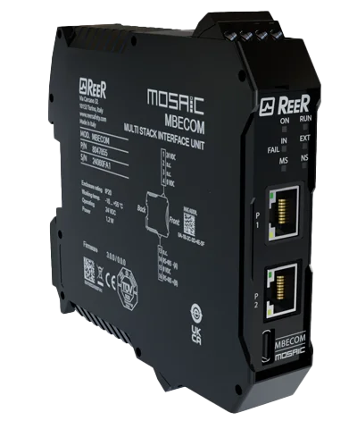 ReeR Safety’s MBECOM module enhances industrial safety connectivity