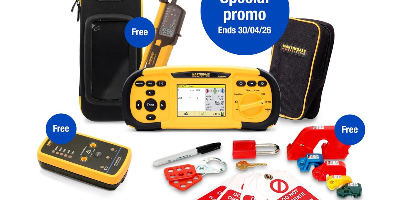 Two fantastic MFT promotional offers from Martindale Electric