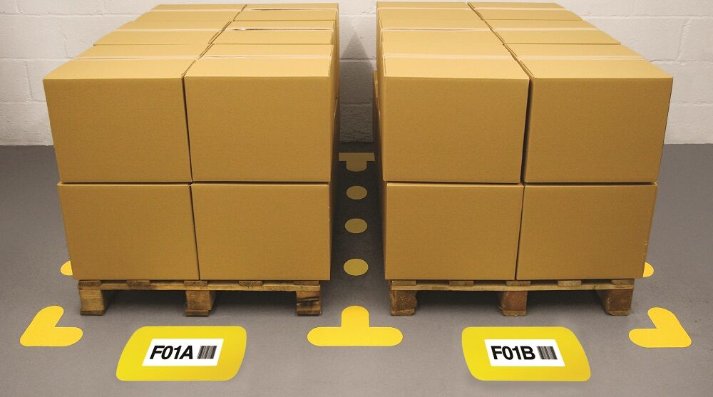 Take steps to improve warehouse safety with Beaverswood floor signal markers