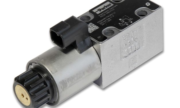 Parker launches highly versatile PE06M proportional pressure reducing valve series