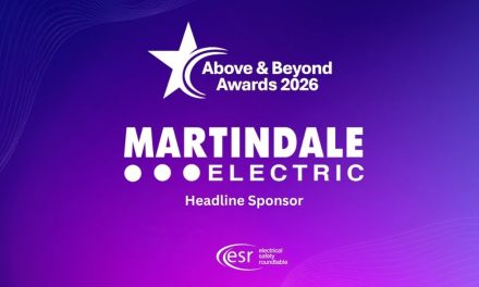 Martindale Electric announced as headline sponsor for the  ESR Above and Beyond Awards 2026 Parliamentary Reception