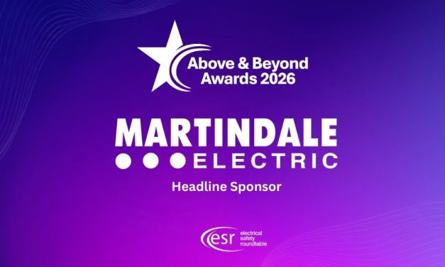 Martindale Electric announced as headline sponsor for the  ESR Above and Beyond Awards 2026 Parliamentary Reception
