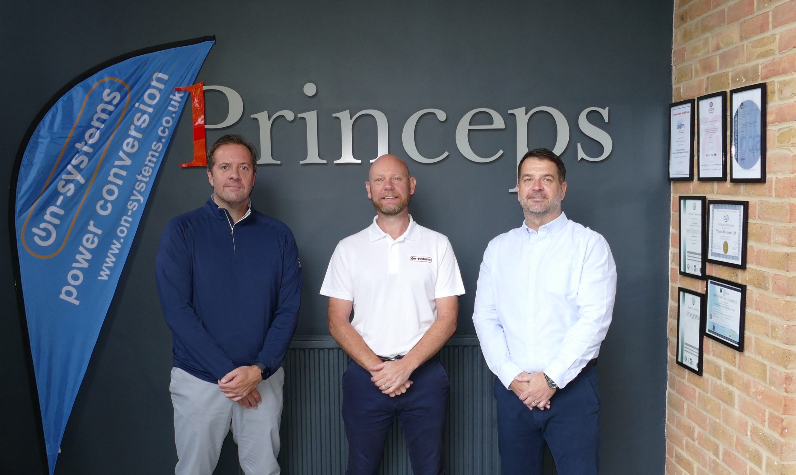 Hi-rel EEE distributor, Princeps signs partnership agreement with rugged power supply expert, on-systems