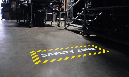 Projected Image help Mercedes-Benz keep employees safer than ever with projected signage