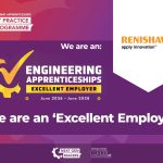 Renishaw recognised as an ‘Excellent Employer’ for engineering apprenticeships
