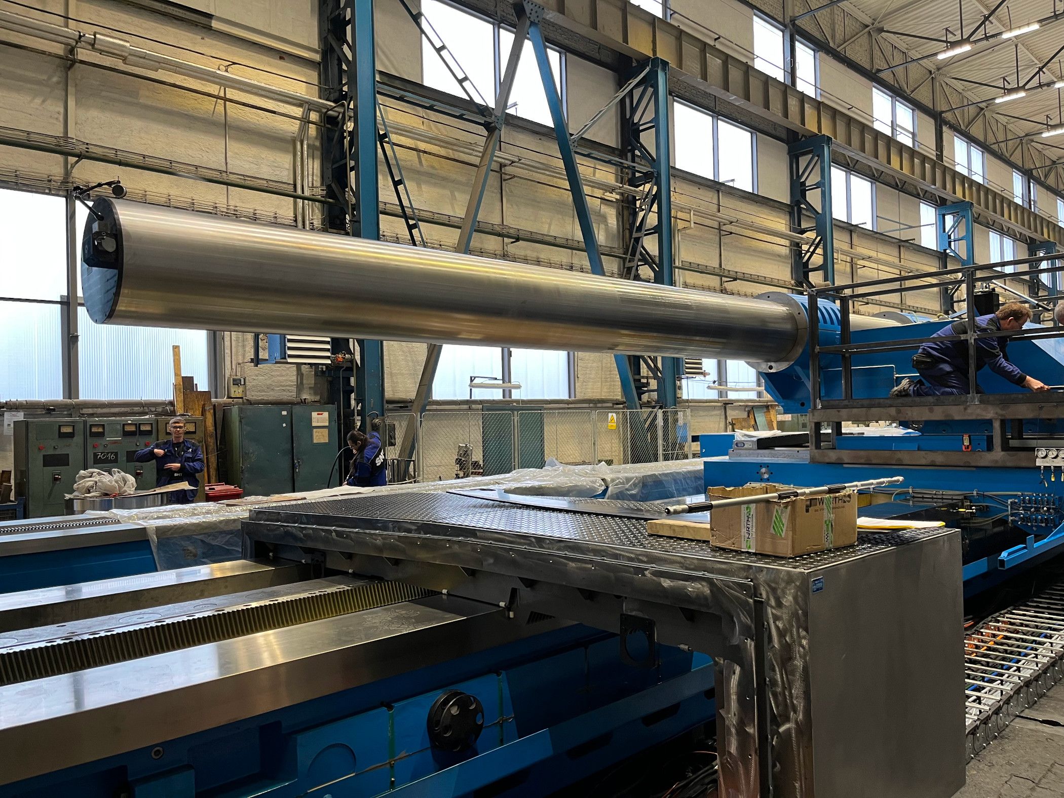 The world’s largest boring bar