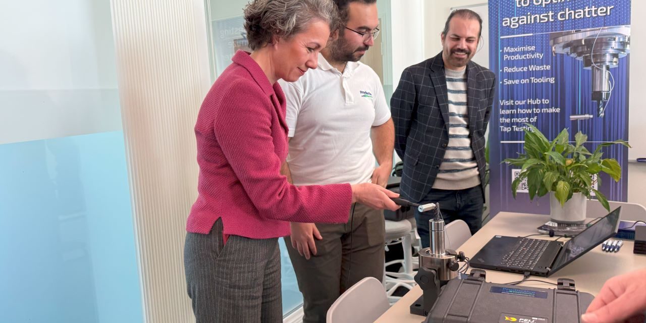 Sarah Champion MP visits Productive Machines to witness cutting-edge manufacturing innovation