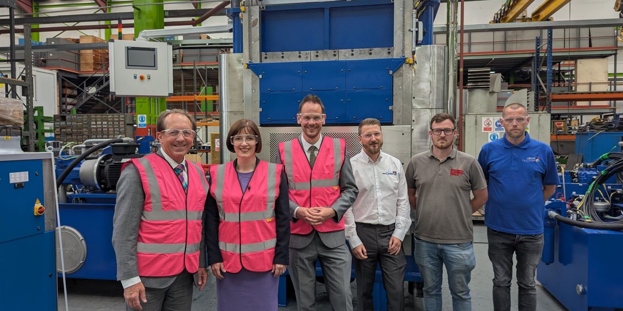 Secretary of State for Education visits Group Rhodes in Wakefield