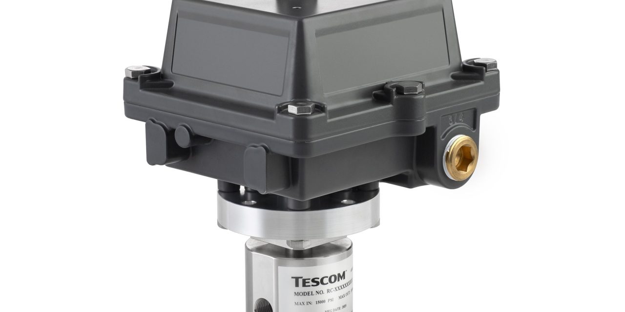 New Emerson motorised control valve reduces offshore chemical injection costs for refineries