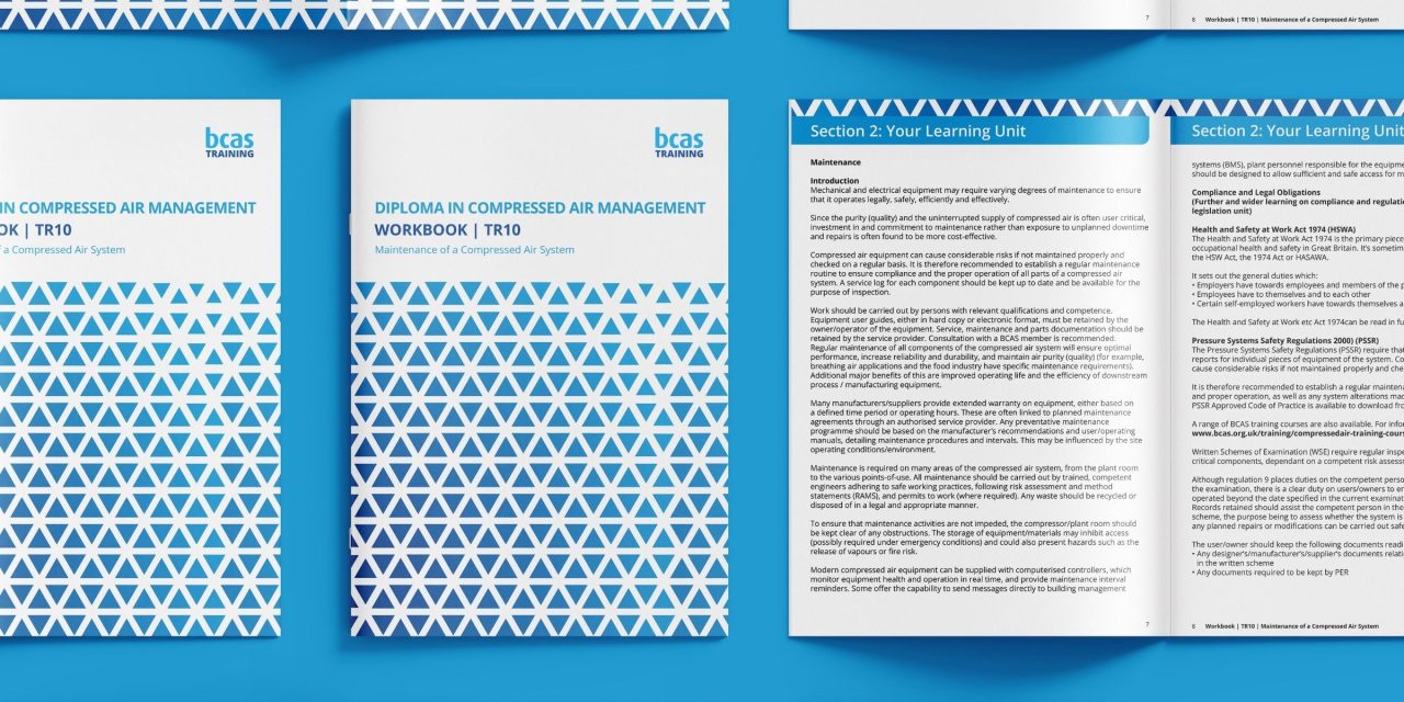 BCAS launches new Compressed Air Management certified training programme