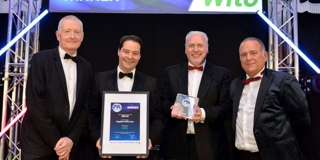 WEG wins Supplier of the Year at 2026 Pump Industry Awards