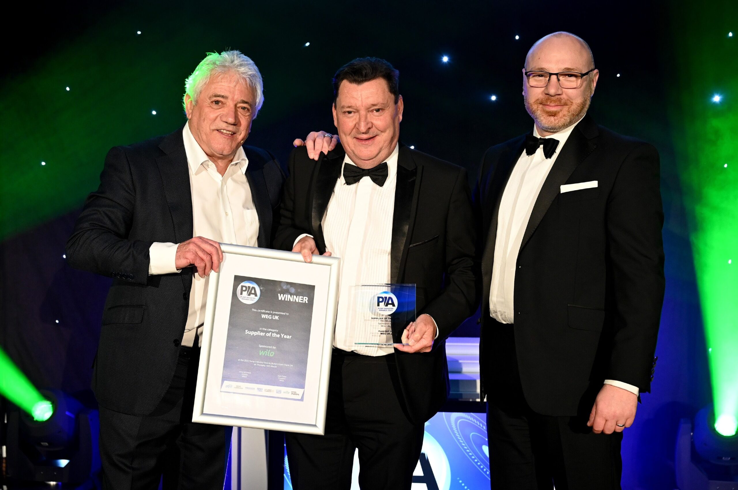 WEG wins supplier of the year award